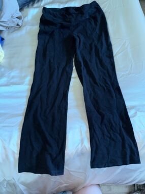 Athletic Works Black High-Waist Yoga Pants